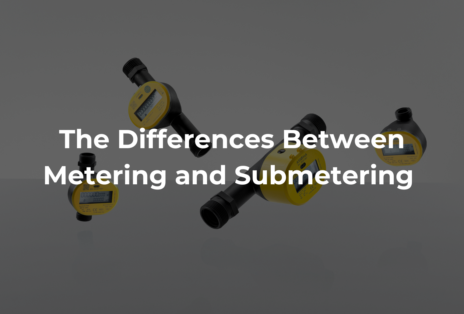 ultrasonic water meters for subemtering