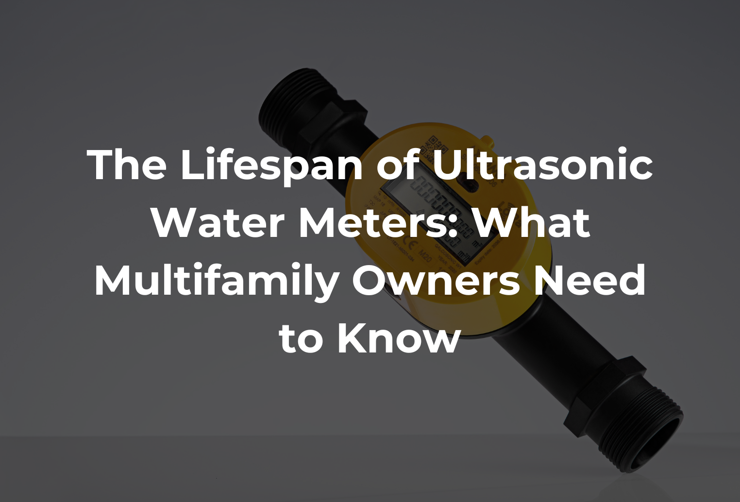 ultrasonic water meter | Mainlink | Axioma