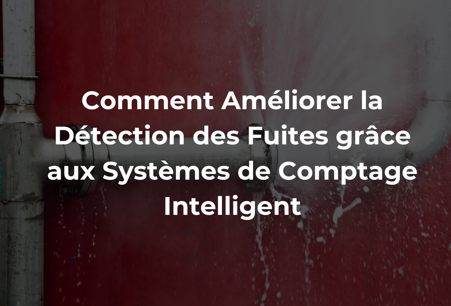 Détection des fuites | Comptage intelligent